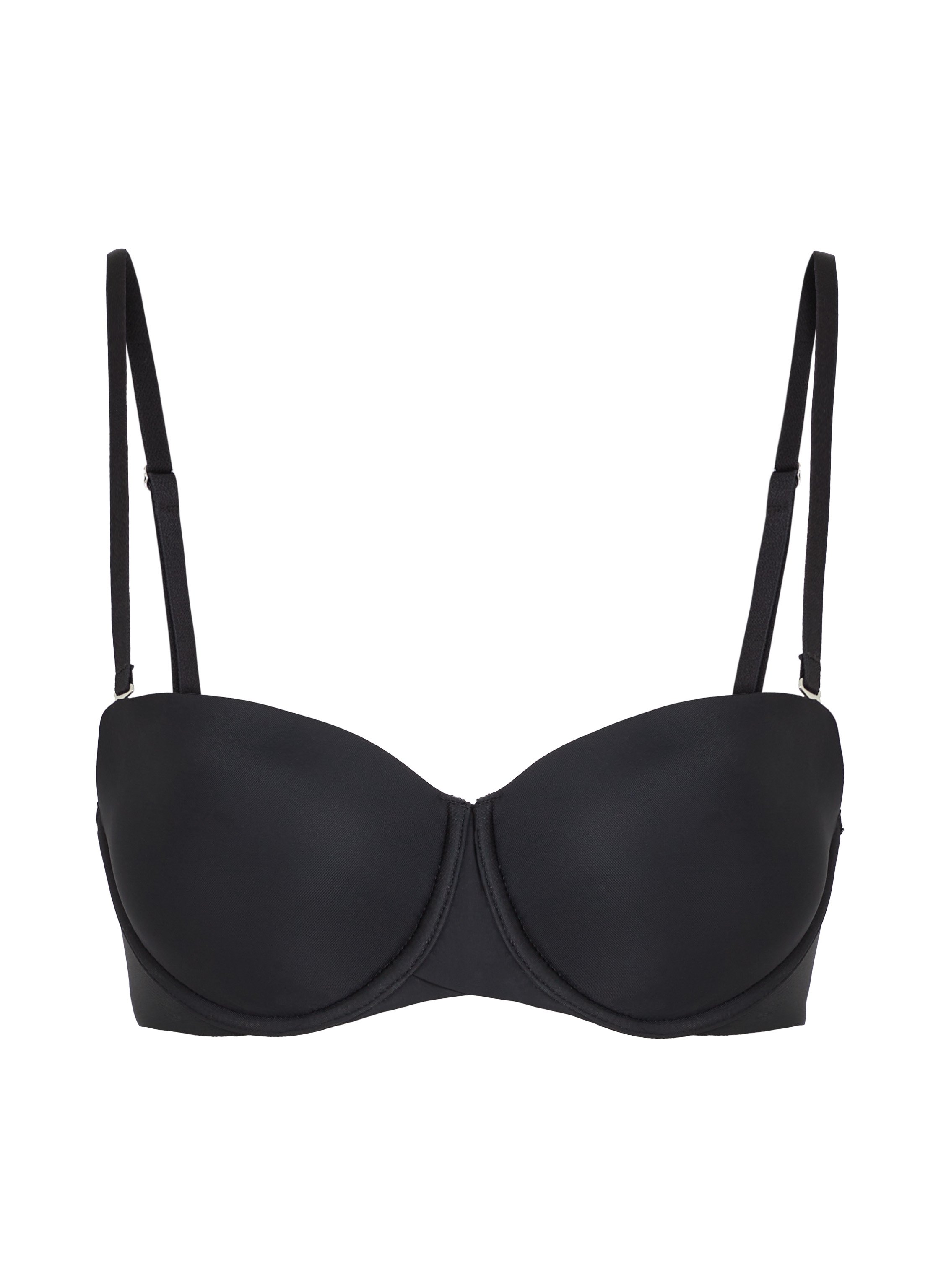 Soutien-gorge à armatures préformé sans bretelles Jane, Noir, main