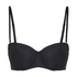 Soutien-gorge à armatures préformé sans bretelles Jane, Noir