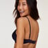 Soutien-gorge &agrave; armatures pr&eacute;form&eacute; Plunge, Bleu