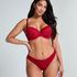 Soutien-gorge à armatures préformé Marine, Rouge
