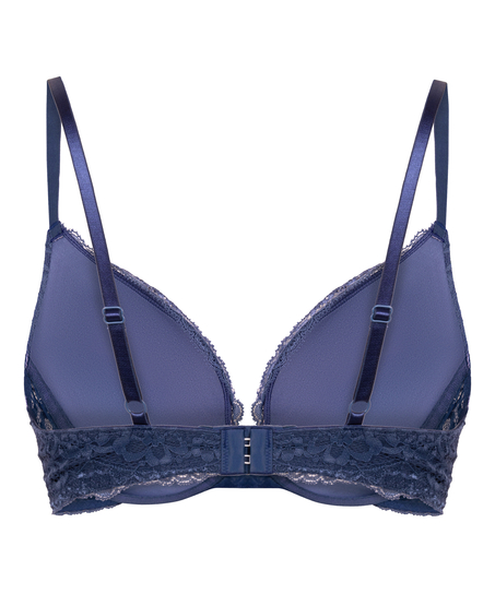 Soutien-gorge &agrave; armatures pr&eacute;form&eacute; push-up Marine, Bleu