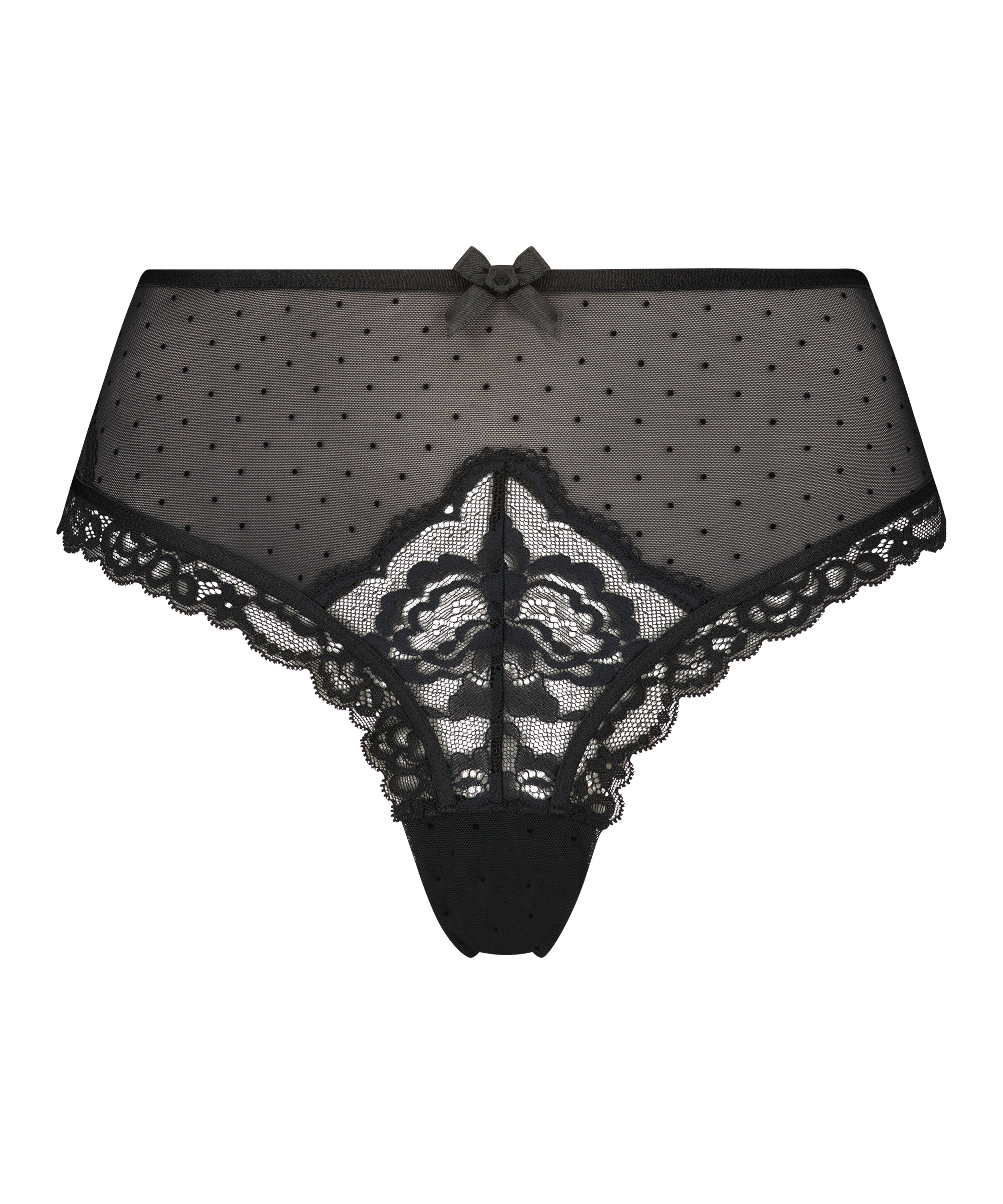 Slip brésilien Indiana Curvy, Noir, main