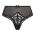 Slip brésilien Indiana Curvy, Noir