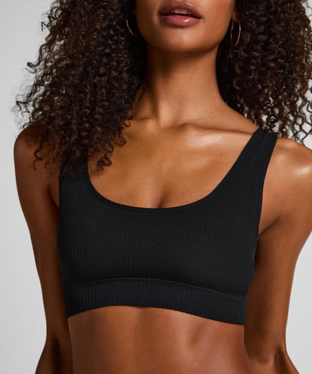 Brassière Scoop Dianne, Noir