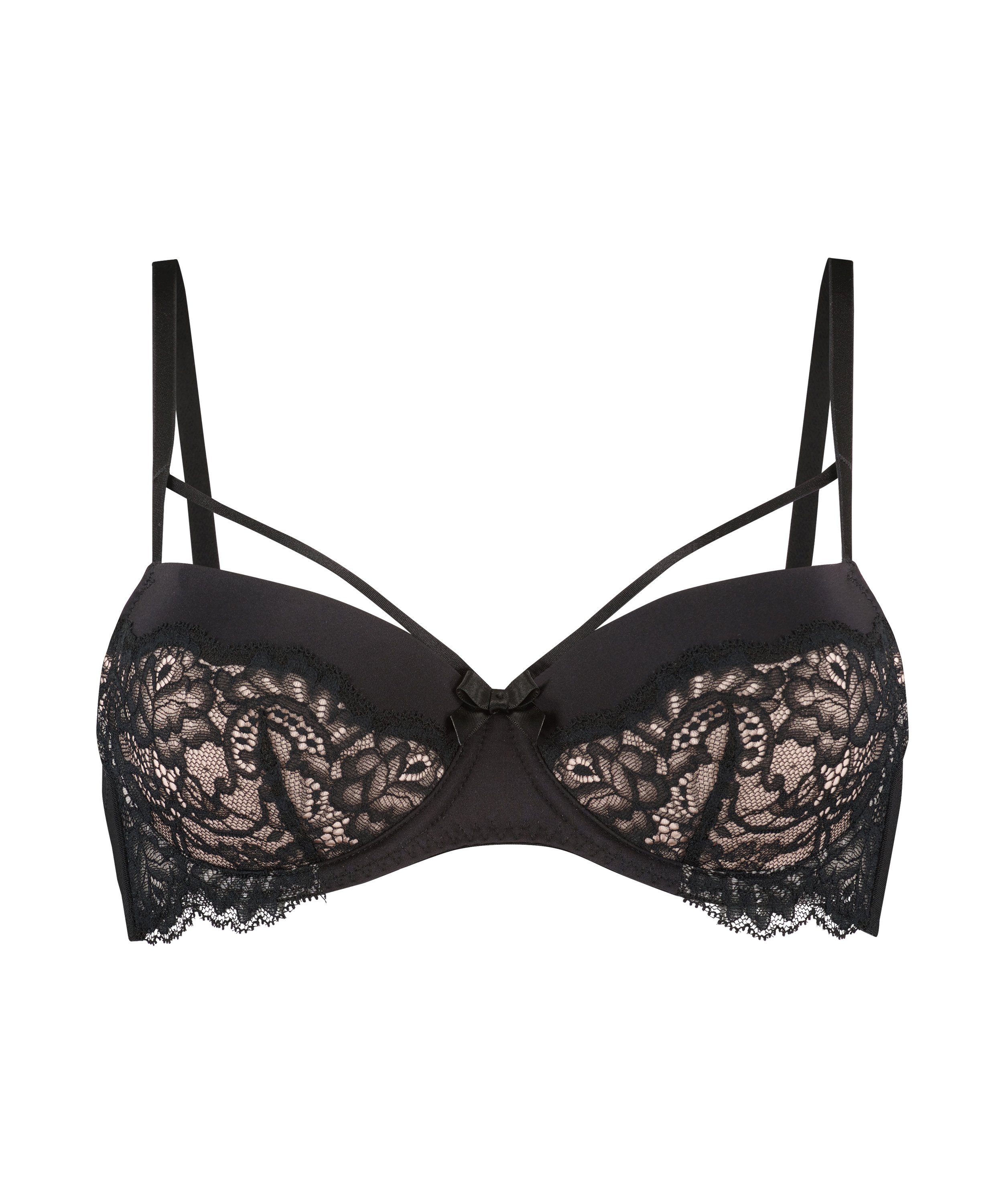 Soutien-gorge à armatures préformé Mavis, Noir, main