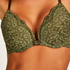 Soutien-gorge push-up à armatures rembourré Rose, Vert