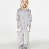 Fleece Onesie Kids, Gris