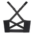HKMX Soutien-gorge de sport The Pro Maintien niveau 3, Noir