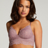 Soutien-gorge préformé sans armatures longline Shiloh, Violet
