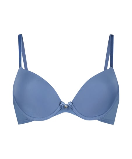 Soutien-gorge &agrave; armatures pr&eacute;form&eacute; Plunge, Bleu