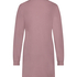 Robe-chemise à manches longues en jersey Essential, Rose