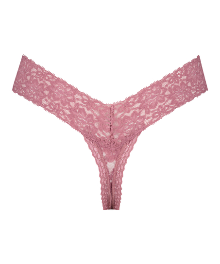 String en V taille extra basse, Violet