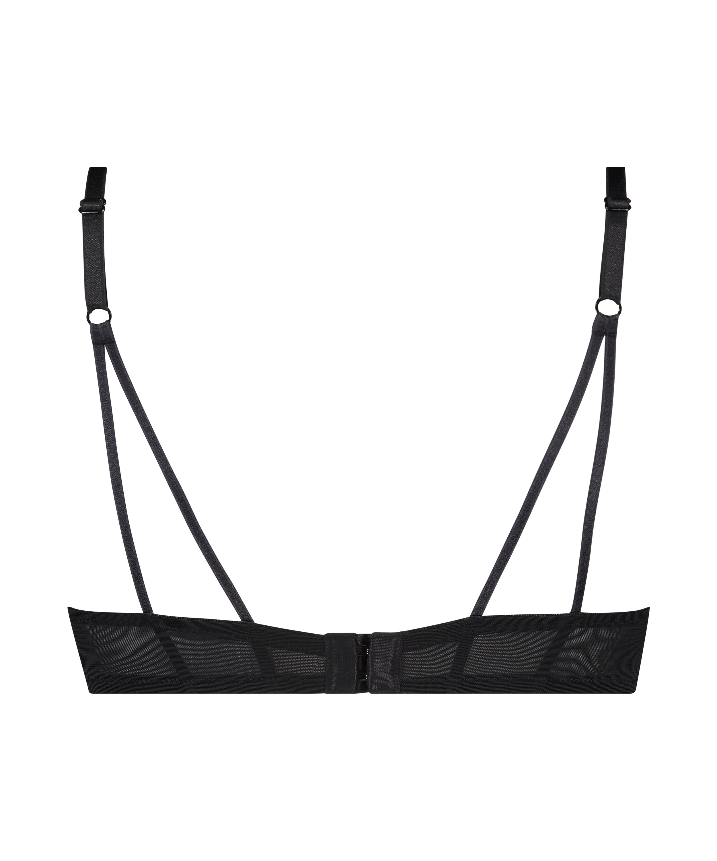 Soutien-gorge préformé push-up Bianca, Noir, main