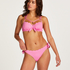 Slip de Bikini Rio Scallop, Rose