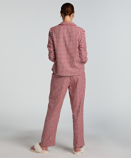 Ensemble pyjama Flannel, Rouge