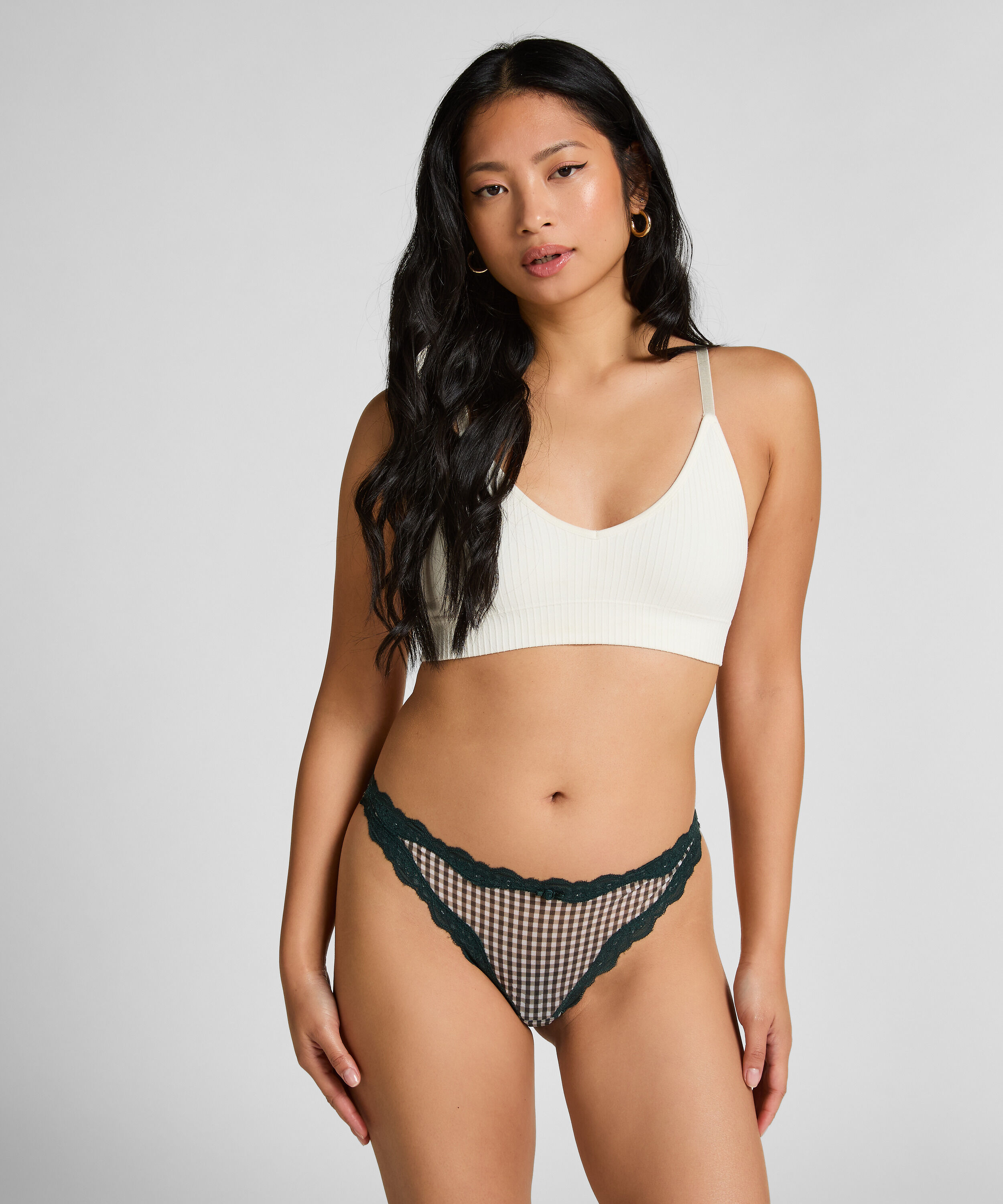 String échancré Liz, Vert String échancré Liz, Vert