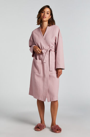 Hunkemöller Peignoir Waffle Violet