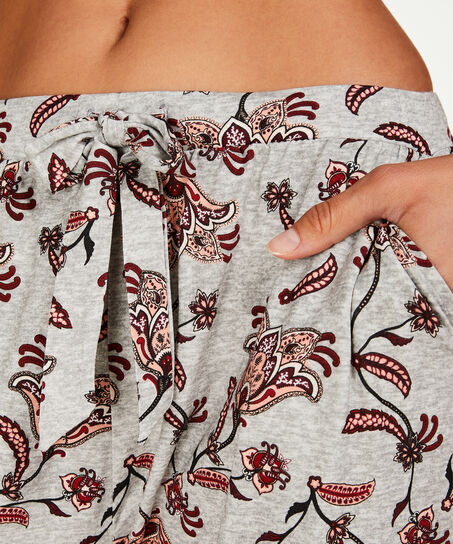 Pantalon de pyjama Loose fit, Gris