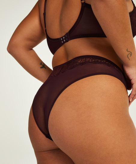 Brésilien taille haute Mel I AM Danielle, Violet