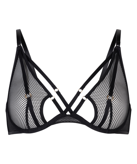 Soutien-gorge à armatures non-préformé Rhys, Noir