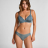Soutien-gorge sans armatures préformé Mona, Bleu