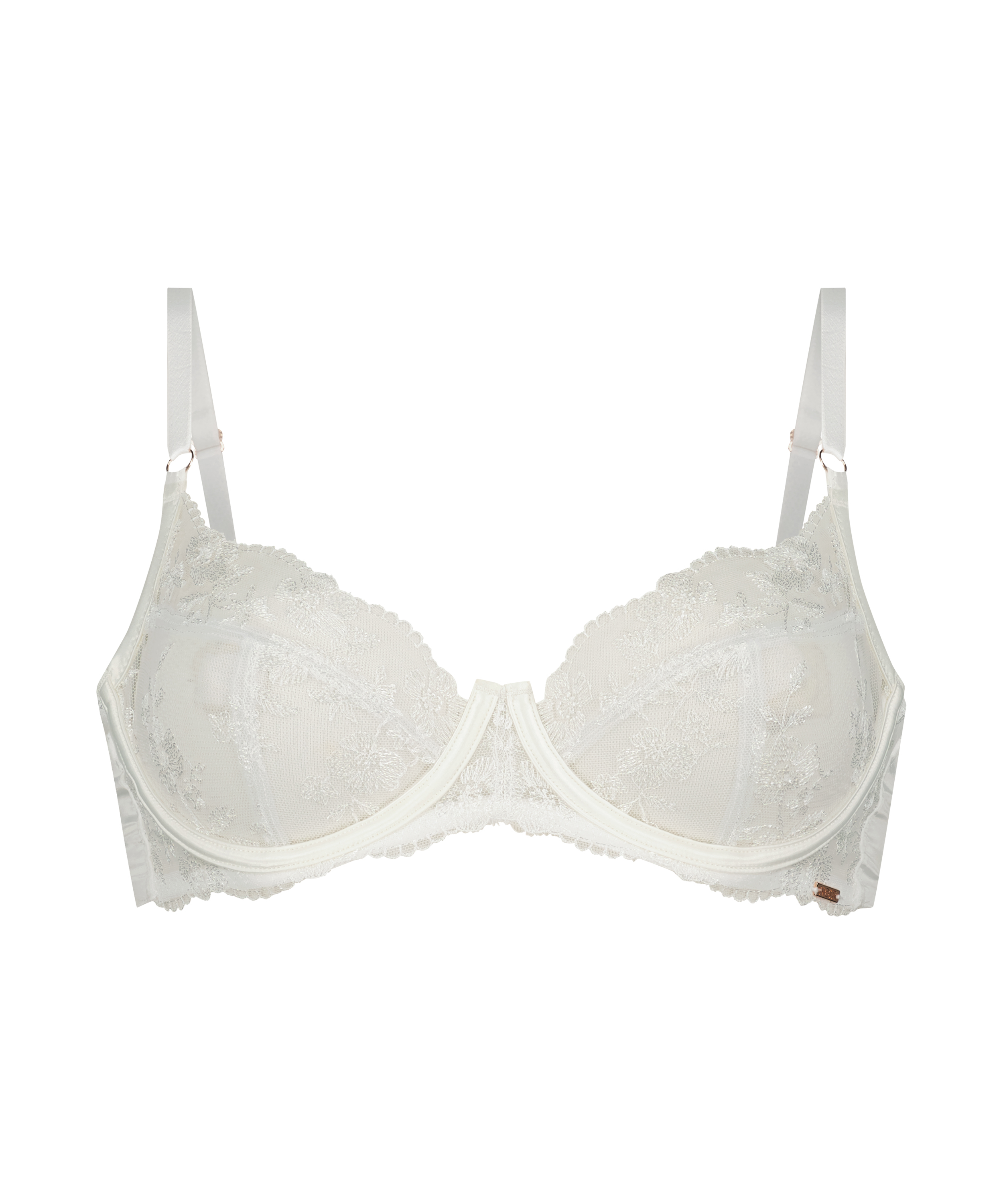 Soutien-gorge à armatures non-préformé Steph, Blanc, main