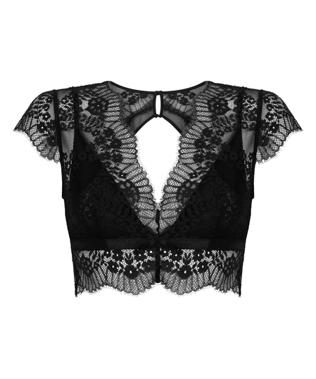 Bralette Daphne, Noir