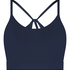 HKMX Brassière de sport de niveau 1, Bleu