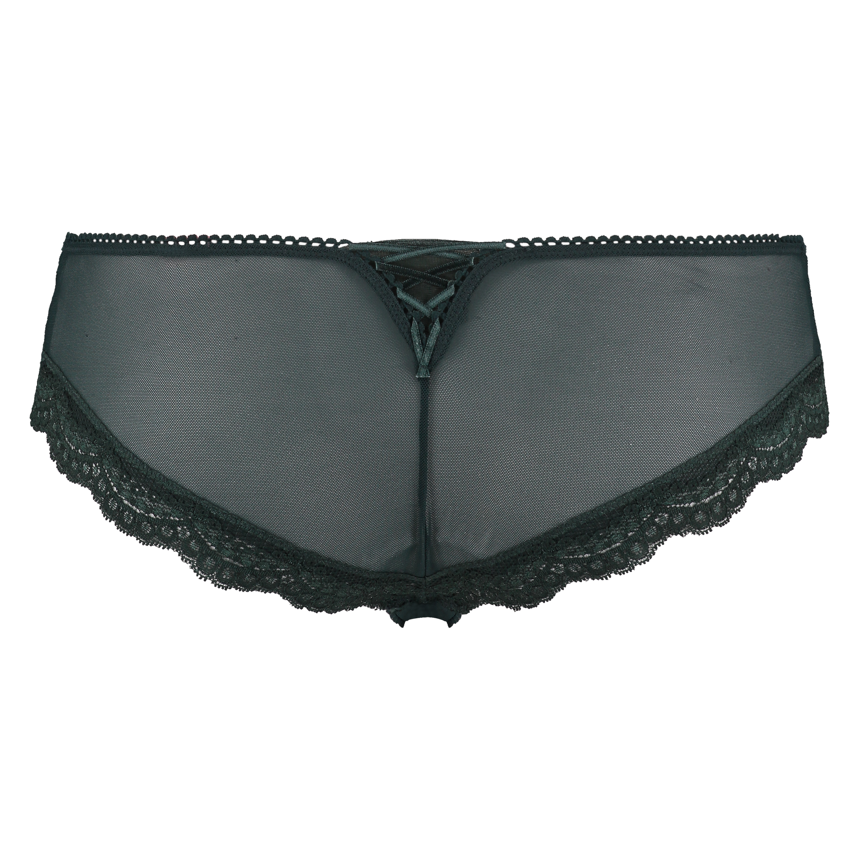 Slip br&eacute;silien Carly, Vert, main