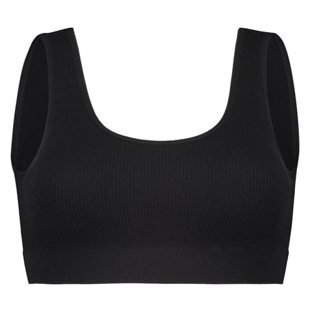 Brassière sans couture, Noir