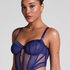 Soutien-gorge longline à armatures non rembourré Missy, Bleu
