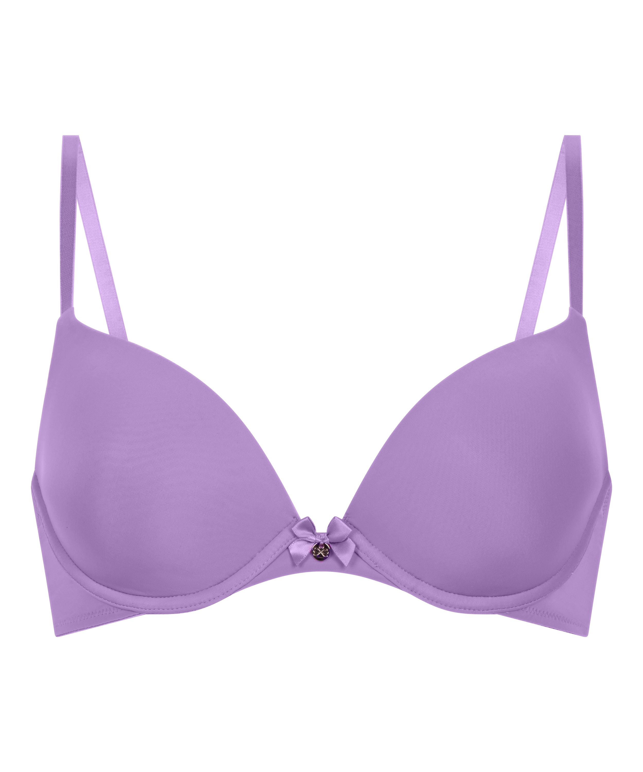 Soutien-gorge à armatures préformé Plunge, Violet, main