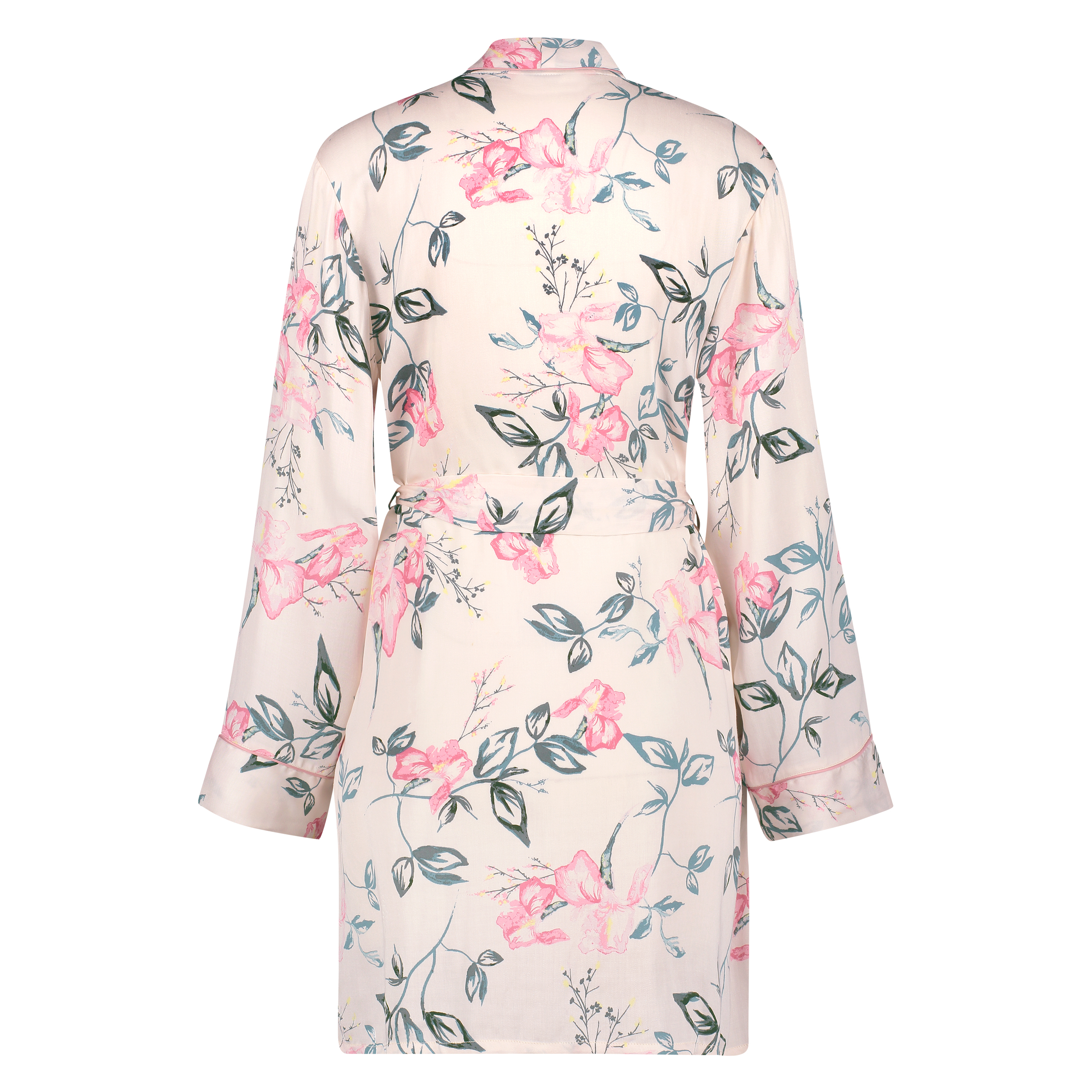 Kimono tissé, Beige, main