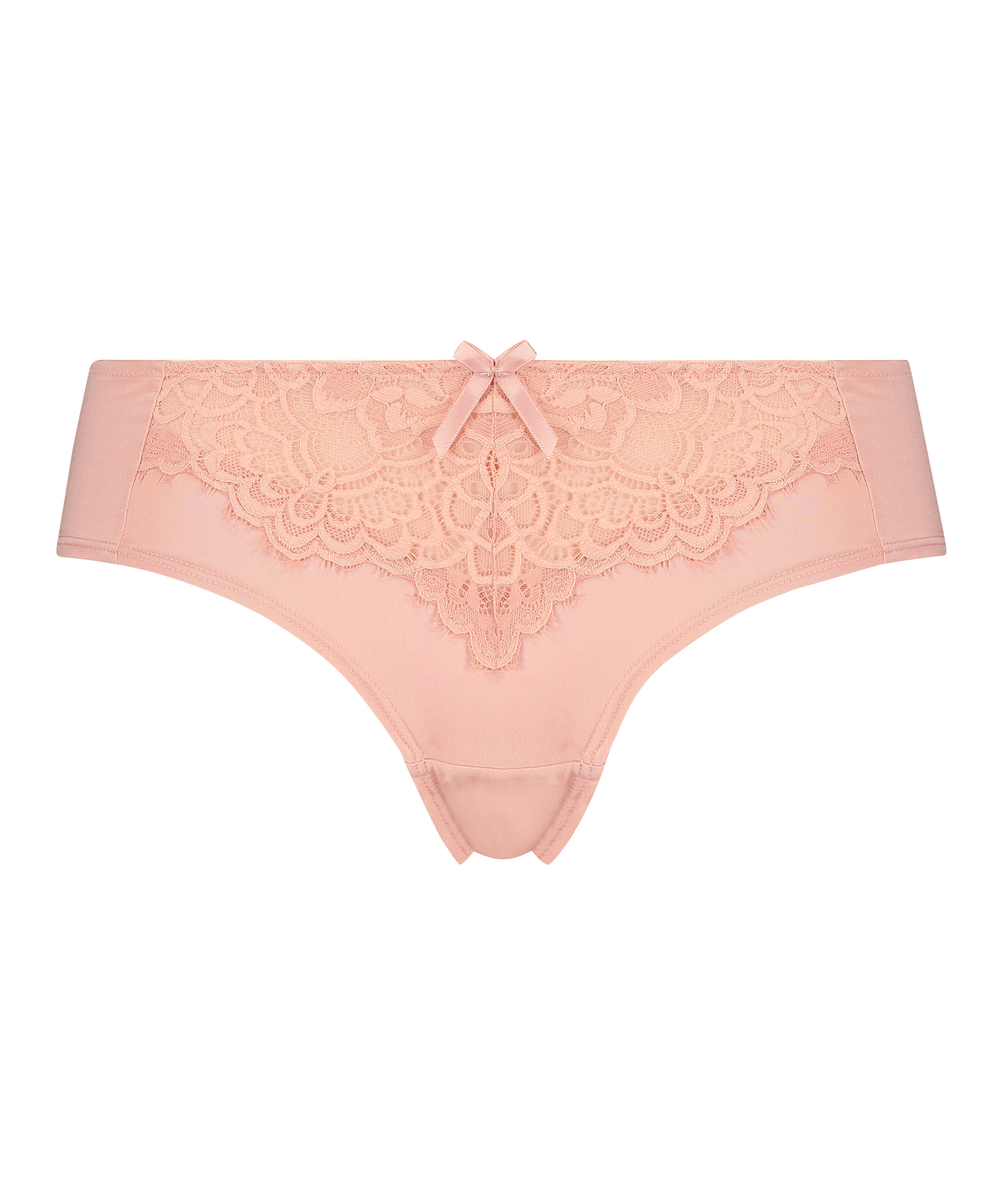 Slip br&eacute;silien Sabina, Rose, main