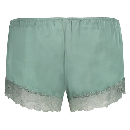 Short de pyjama Satin, Vert