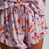 Short de pyjama Satin, Violet