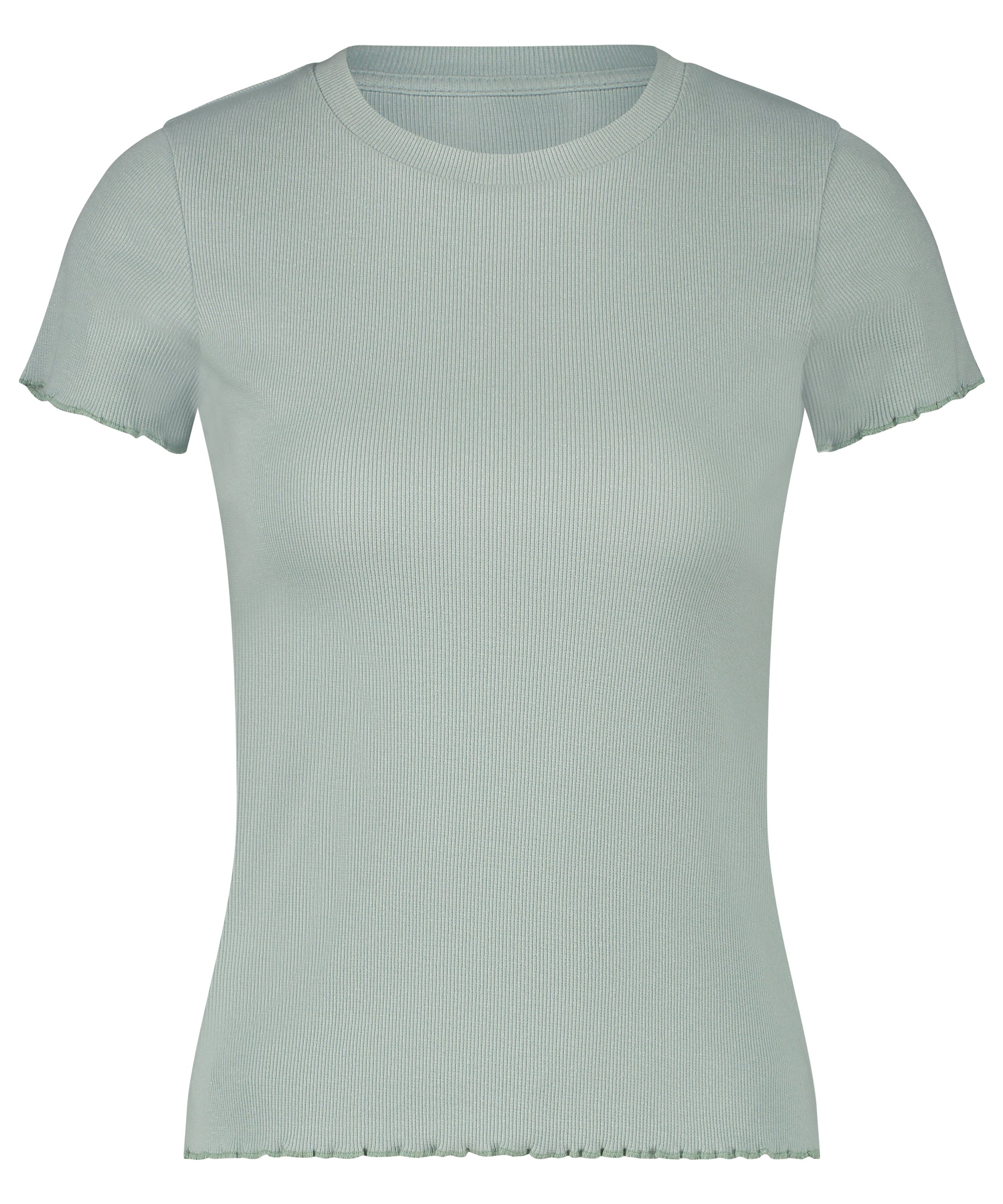 Chemise &agrave; manches courtes en coton, Vert, main