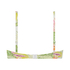Haut de bikini push-up Tropics Taille A - E, Blanc