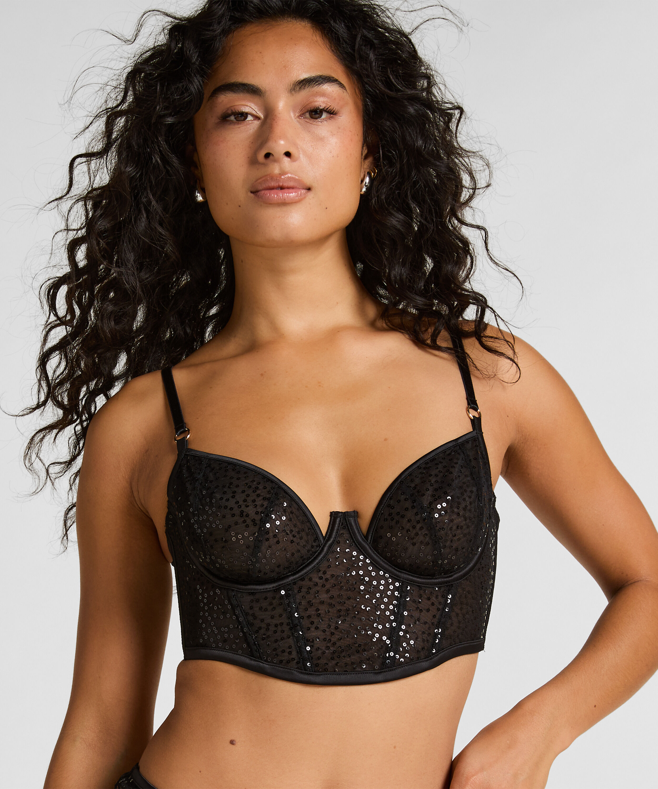 Soutien-gorge à armatures non-rembourré longline Elle