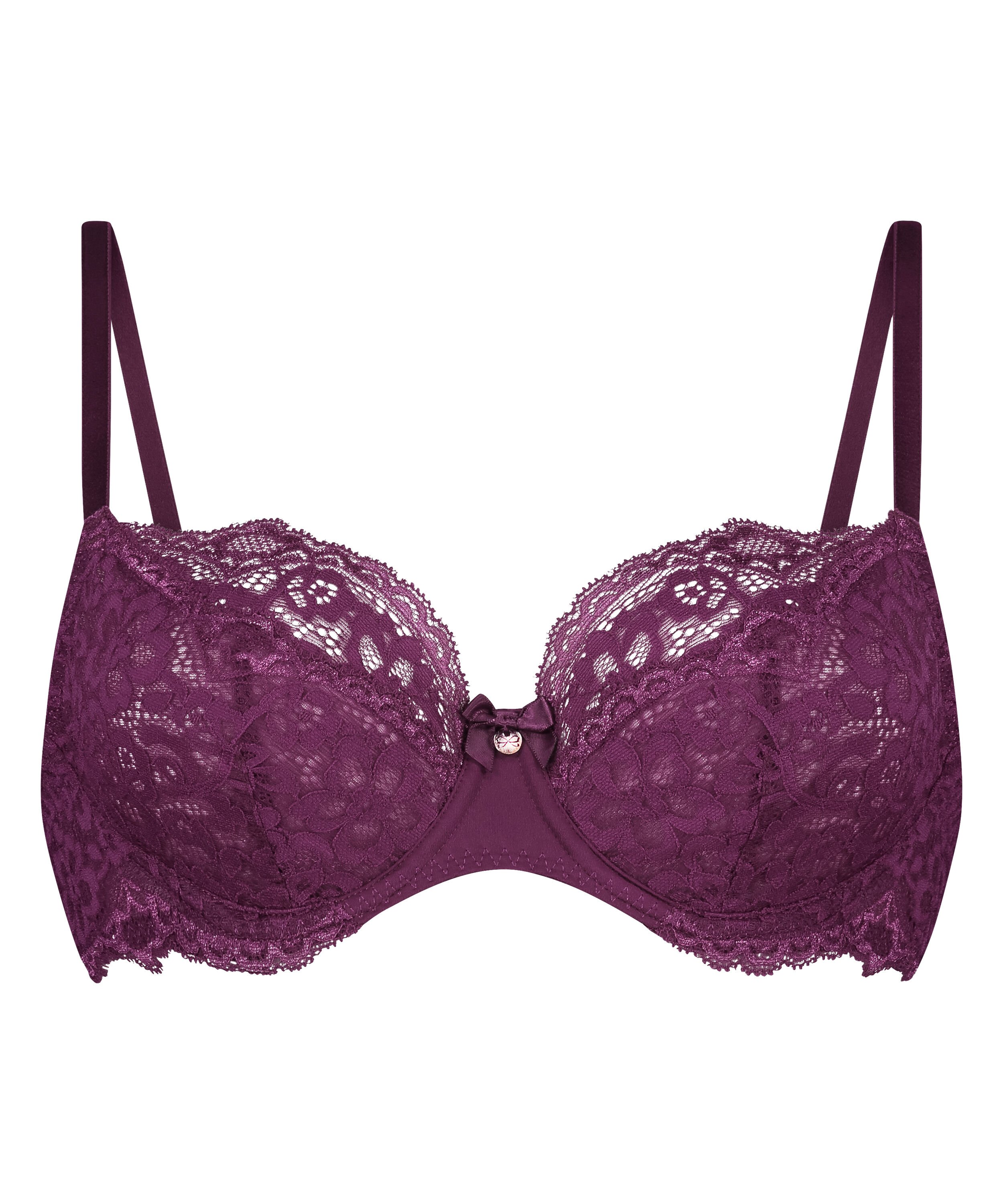 Soutien-gorge &agrave; armatures non-pr&eacute;form&eacute; Marine, Violet