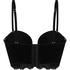 Mini bustier Grace, Noir