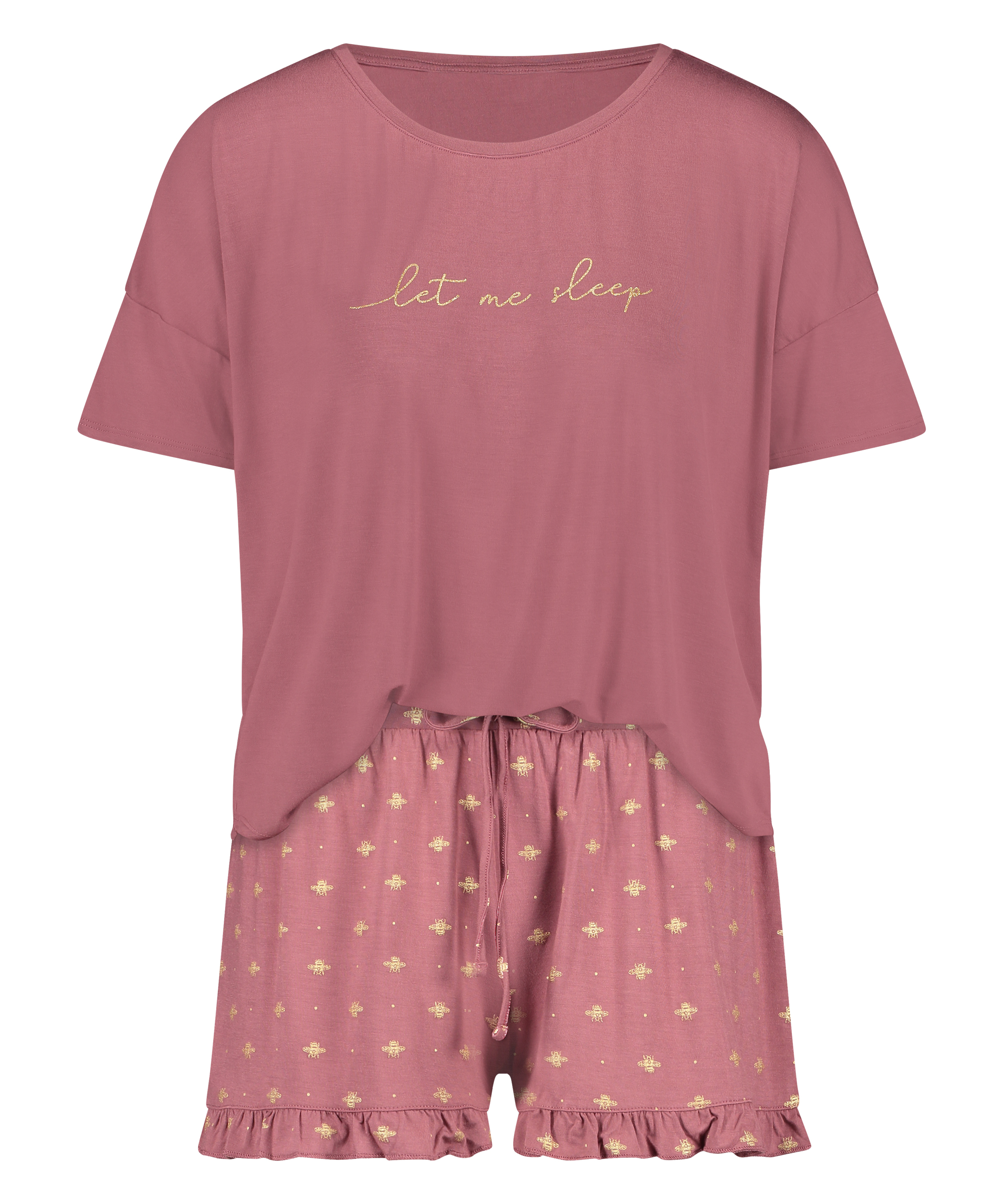 Ensemble de pyjama, Rose, main