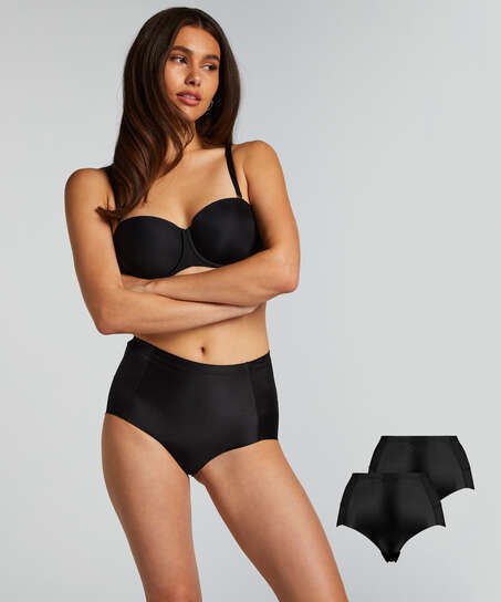 Lot de 2 Culotte sculptante lissante - Level 1, Noir