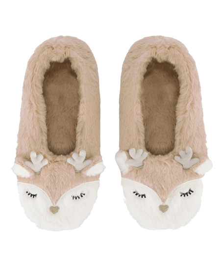 Chaussons ballerine, Beige
