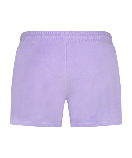 Short Velours Pocket, Violet