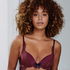 Soutien-gorge à armatures préformé maximiseur Ilana, Rouge