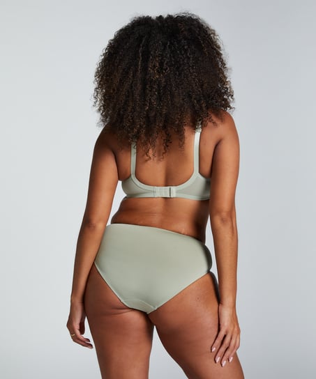 Slip taille haute Sophie, Vert