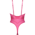 Body échancré Glossy, Rose