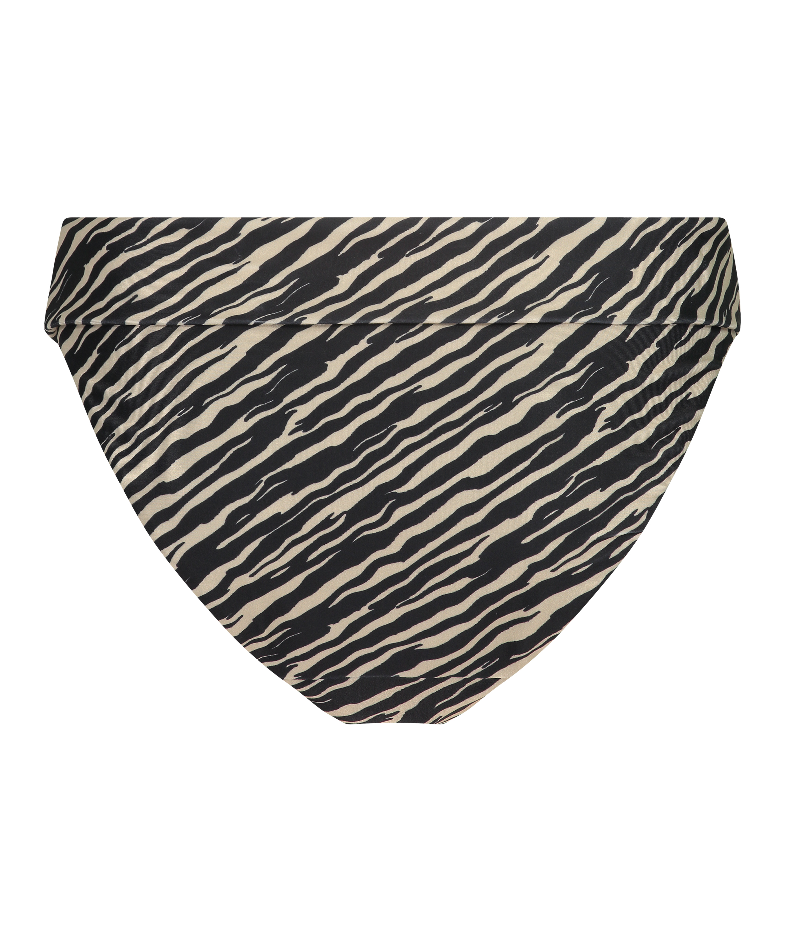Slip de Bikini Rio Zebra, marron, main