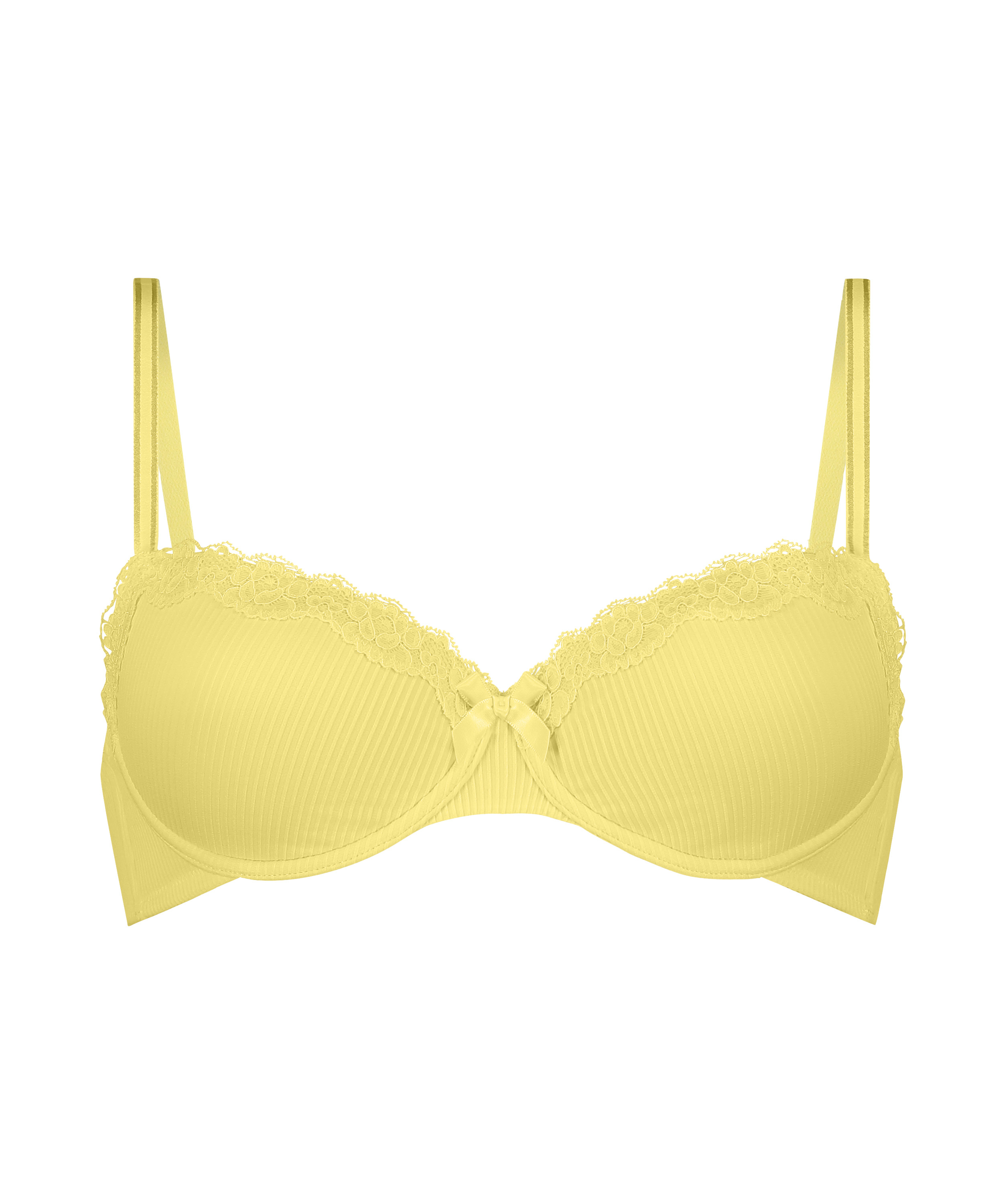 Soutien-gorge à armatures préformé Lola, Jaune, main
